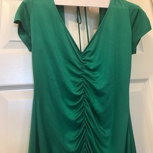 Emerald green top