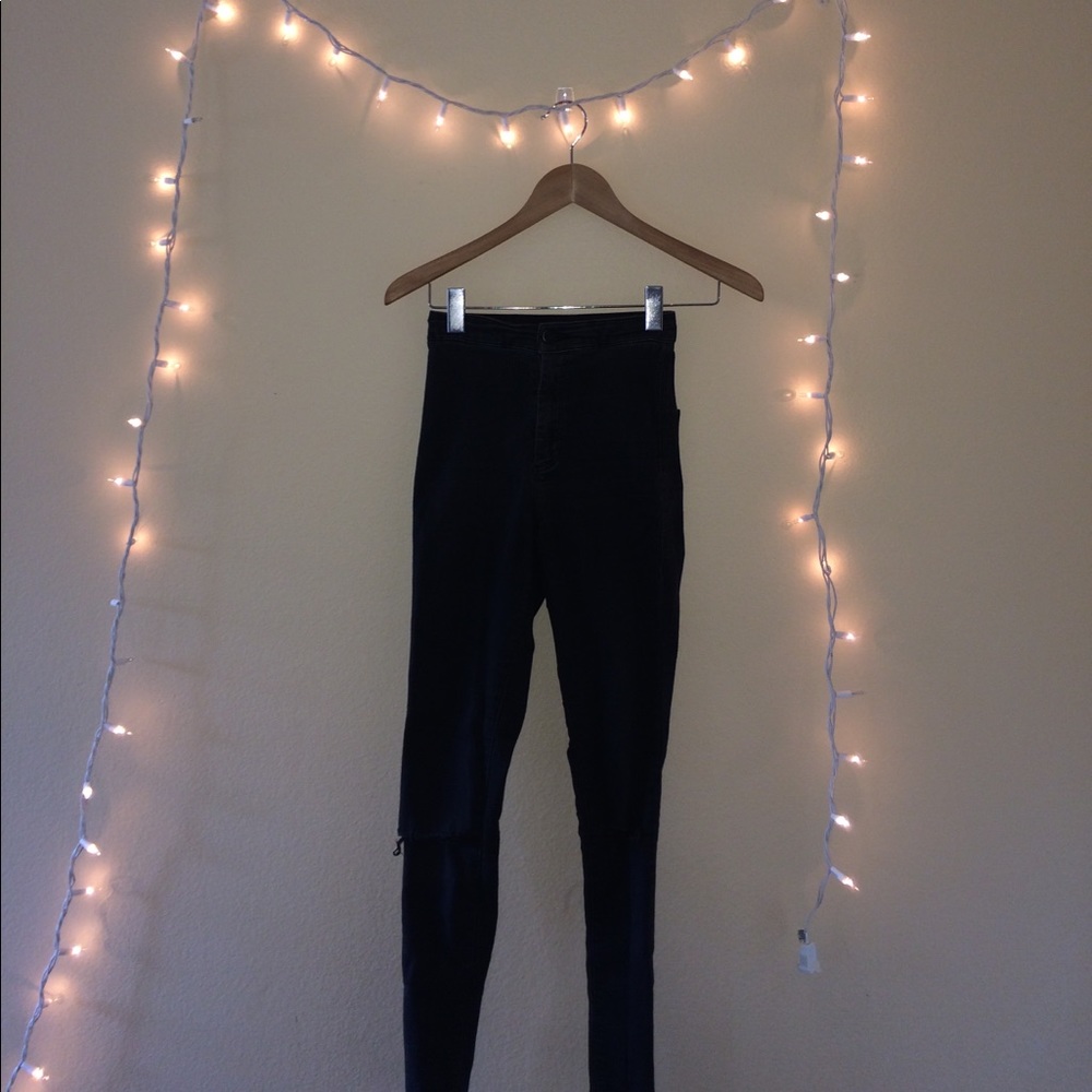 🌑Black Topshop Jeans🌑