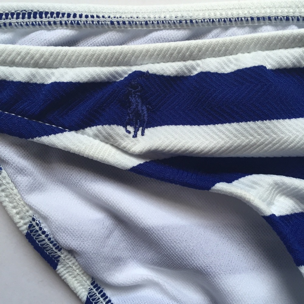 NWT Ralph Lauren striped swimsuit bottom only - Picture 2 of 4