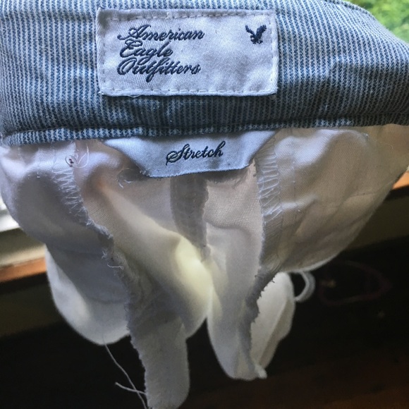 American eagle white stretch shorts size 4 - Picture 3 of 8