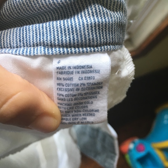 American eagle white stretch shorts size 4 - Picture 4 of 8