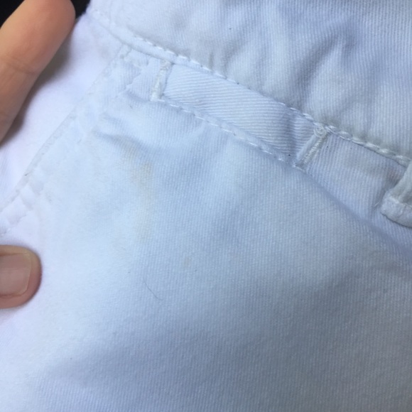 American eagle white stretch shorts size 4 - Picture 7 of 8