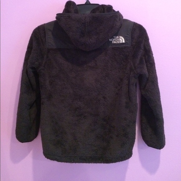 North Face Girls Fuzzy Hoodie - Picture 2 of 3