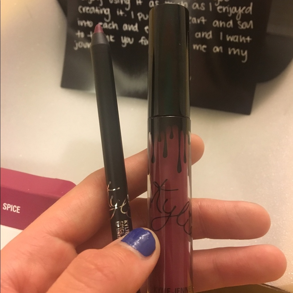 KYLIE LIP KIT-Spice NWT