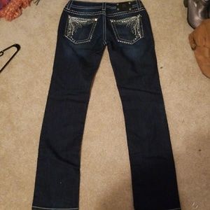 miss me jeans straight leg size 30, barely worn
