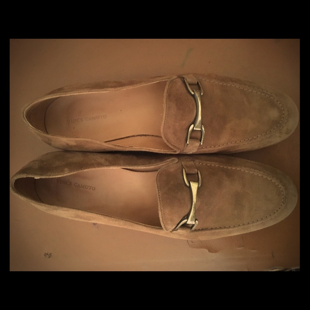 Suede loafers