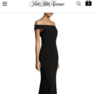 LAUNDRY BY SHELLI SEGAL Crisscross Gown