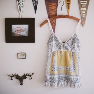 Lucky Brand floral cami, NWOT