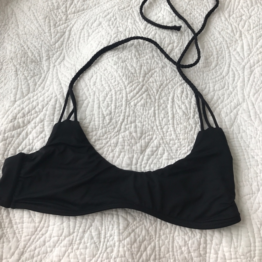 Black Braided Top
