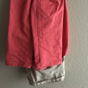 Coral Maternity Skinny Jeans. Jessica Simpson