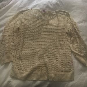 Calypso cream sweater