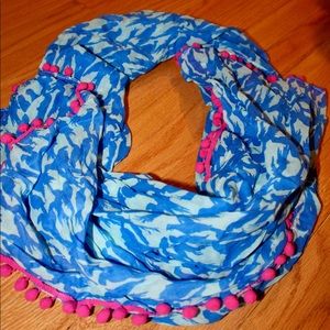 Vineyard Vines Scarf🔷🌀💙🏝🌺🌴🐬🐠