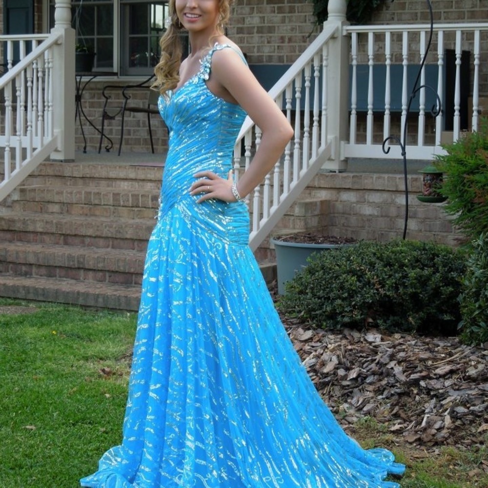 Blue Formal /prom dress.