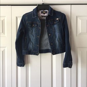 Girls "LUCKY BRAND" Blue Jean Jacket