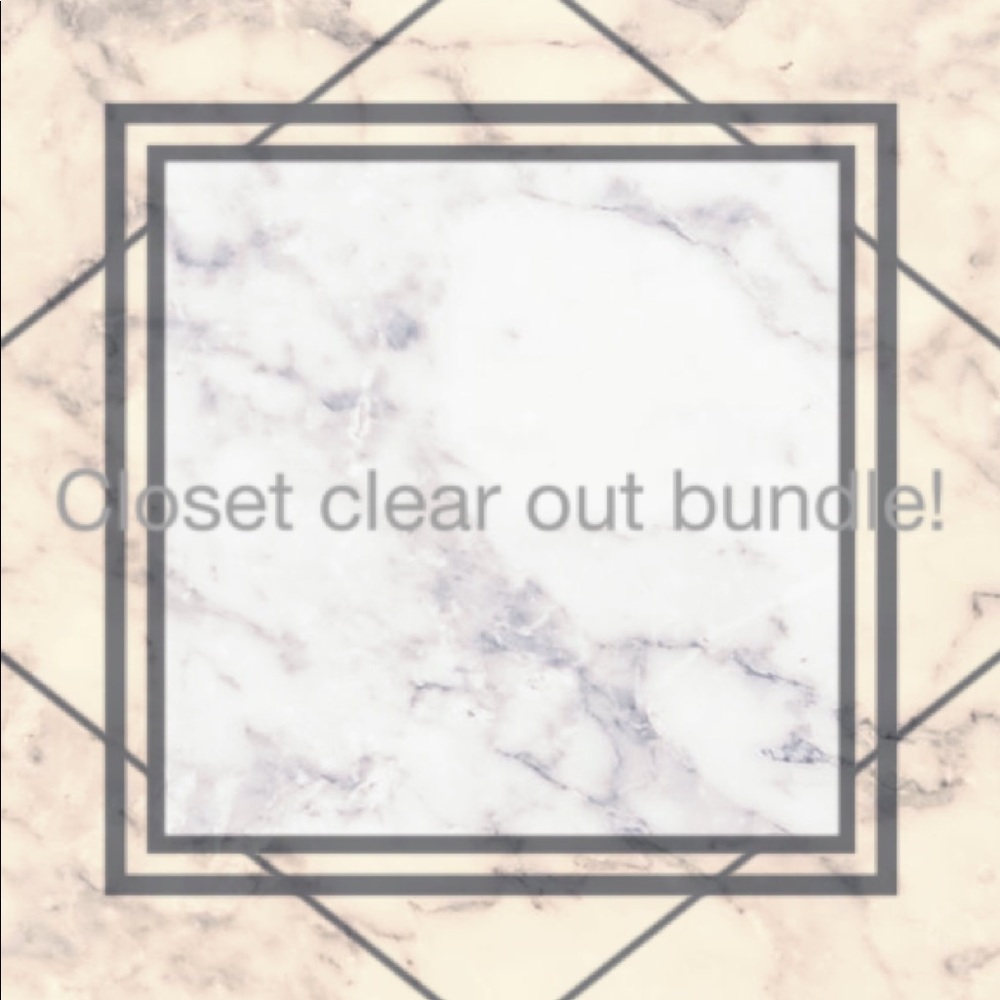 All items in my closet in one bundle!