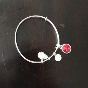 Alex and Ani July birthstone bangle