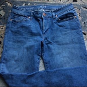 Ann Taylor Loft 28/6 Curvy Straight Jeans