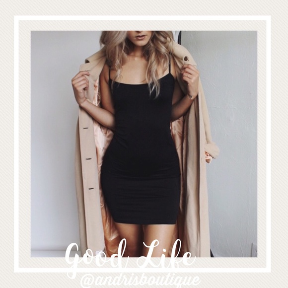 Revolt Society Black Seamless Slip Dress - Picture 6 of 6