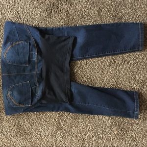 Dark blue skinny jeans