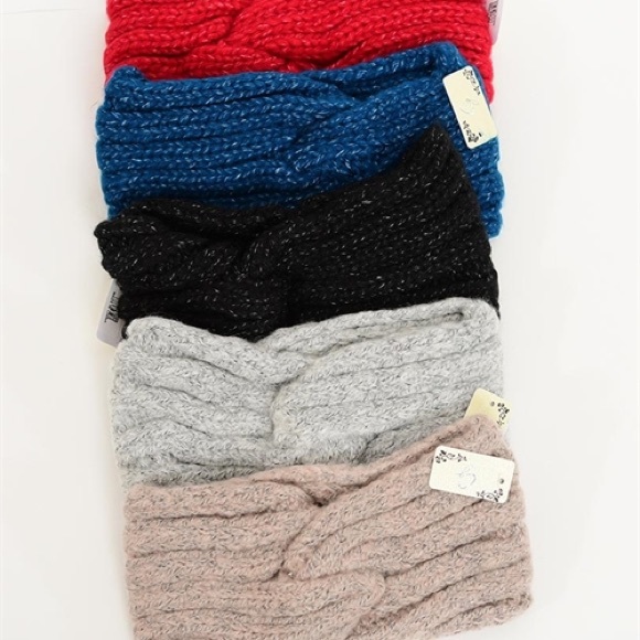 Knit Head Wrap : Blue - Picture 2 of 2