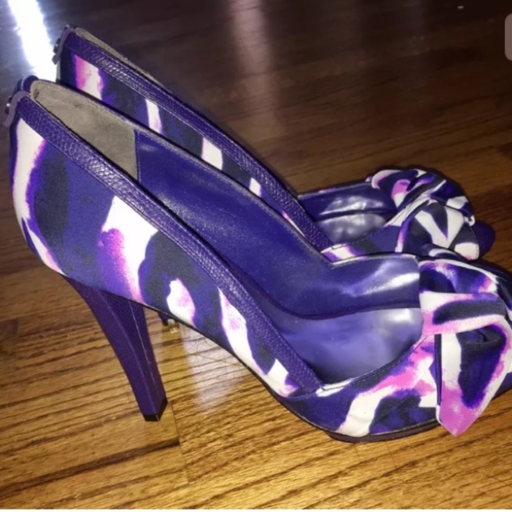 Karen Millen Purple, Blue & Pink Heels