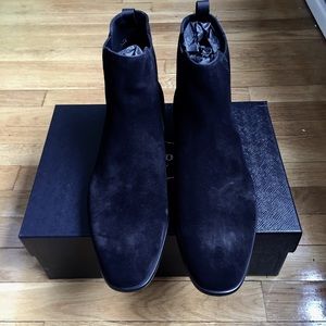 Prada Suede Ankle Boots