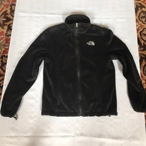 Fuzzy North Face Jacket