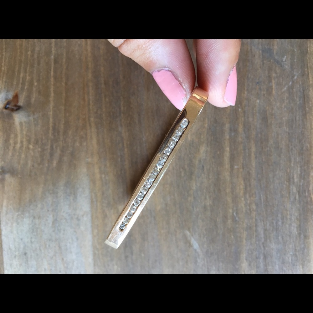 **Not for sale Real Diamond and Gold Bracelet - Picture 3 of 3