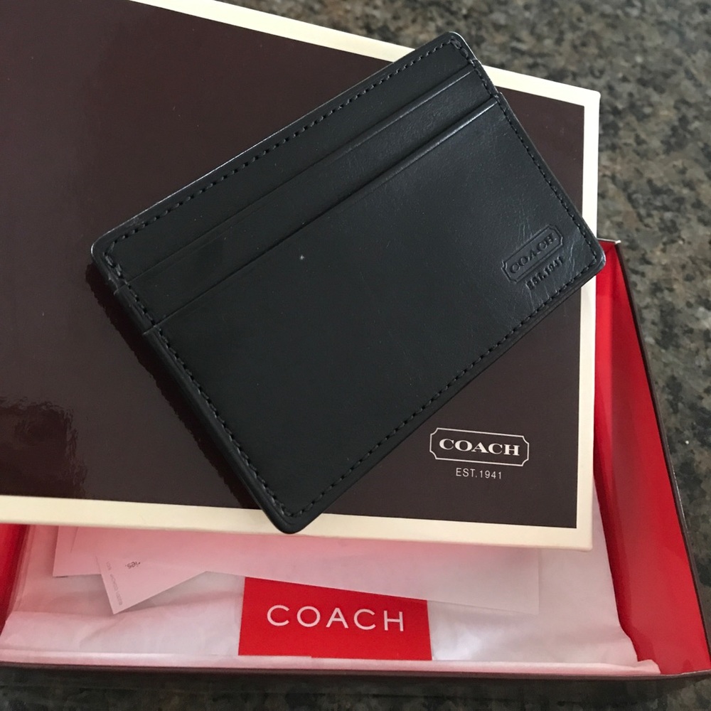 Coach card case