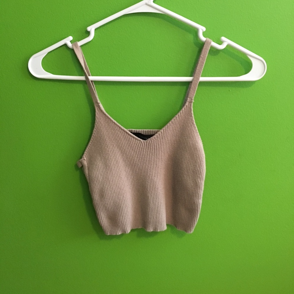 Sweater crop top