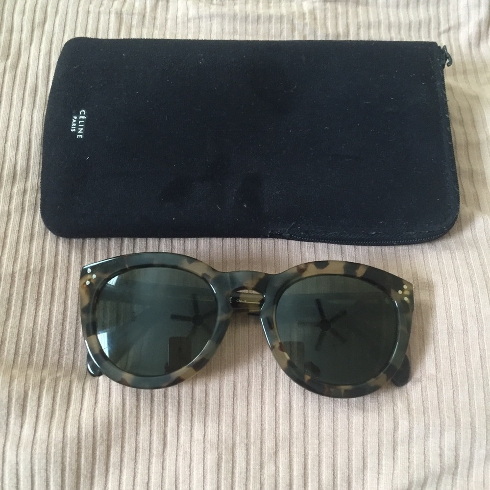 Celine CL 41801/S preppy Havana