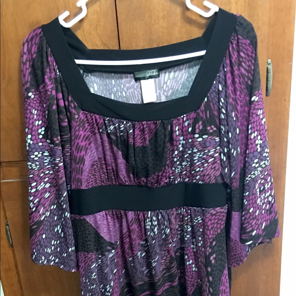 JTB women's empire tie-back blouse size xl