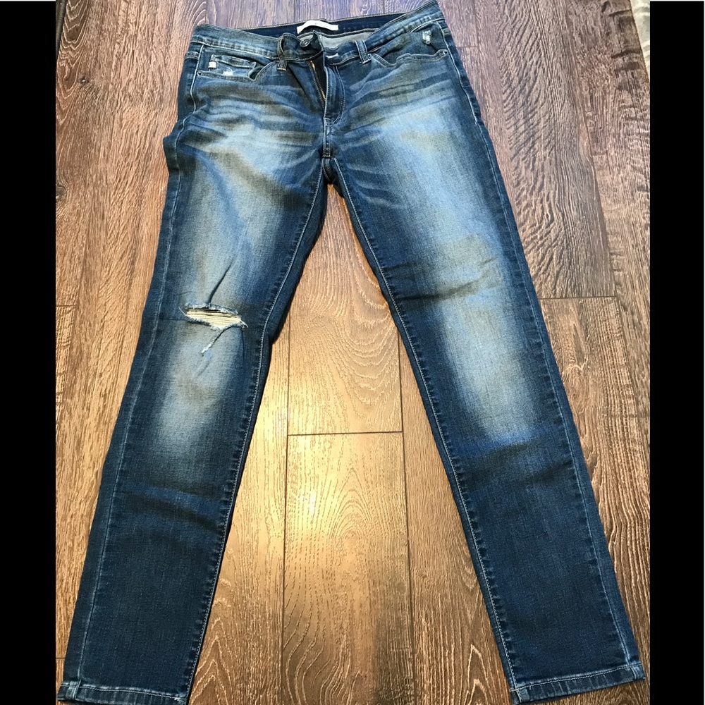 Kancan Low Rise Skinny Stretch Jeans, flattering!