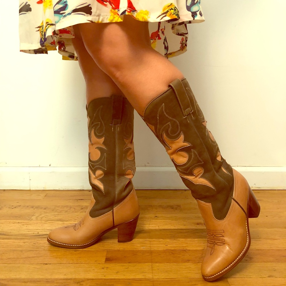 Vintage western boots