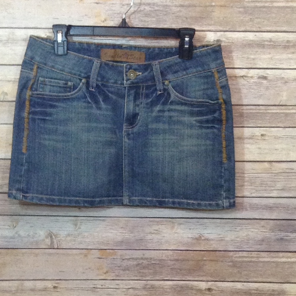 Jean Mini Skirt
