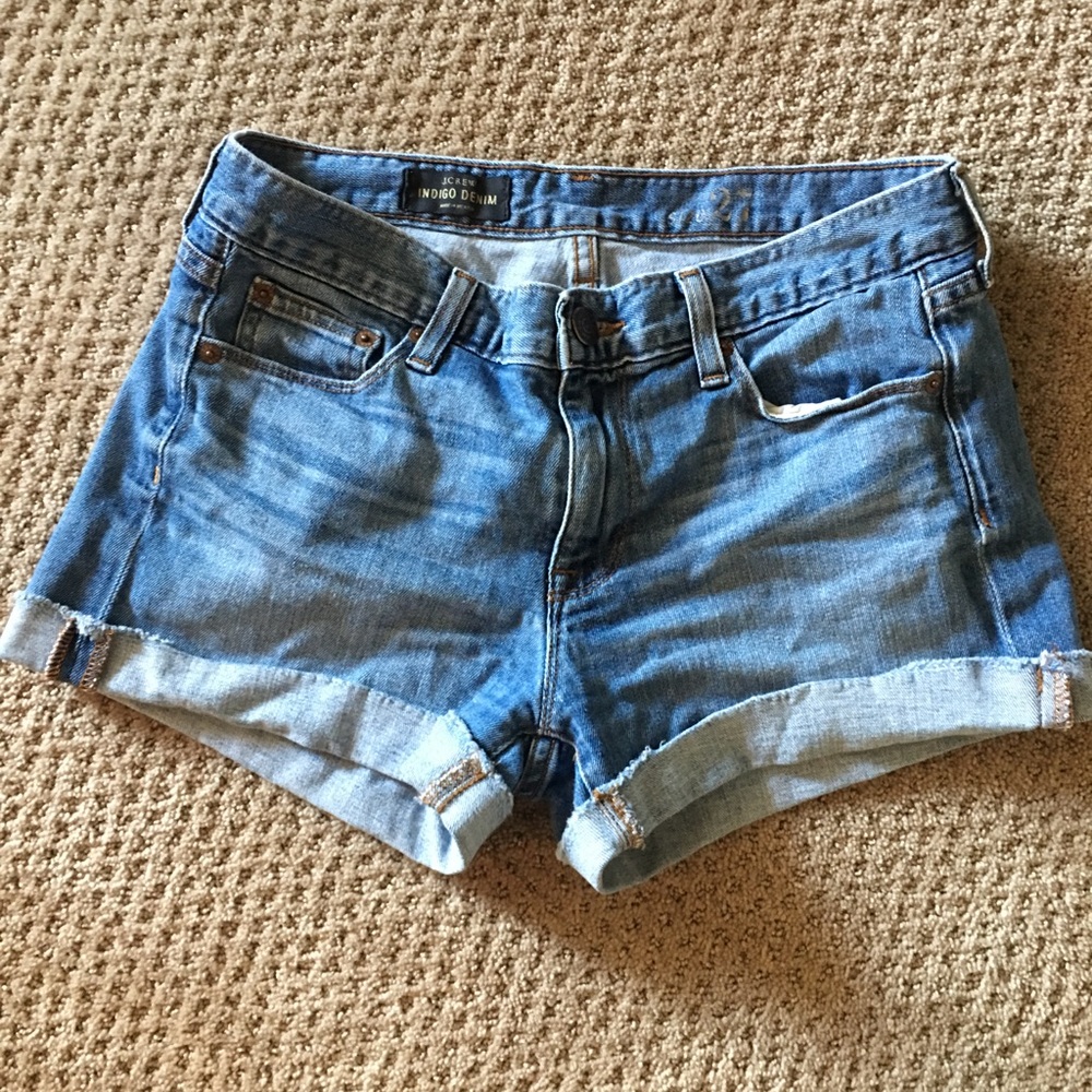 J-Crew jean shorts size 26