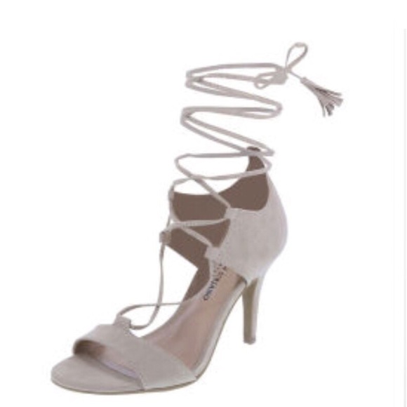 Christian Siriano Shoes - {CHRISTIAN SIRIANO} TIE Heels 7.5