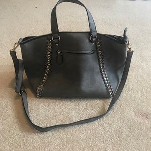 Urban Expressions braided vegan leather bag