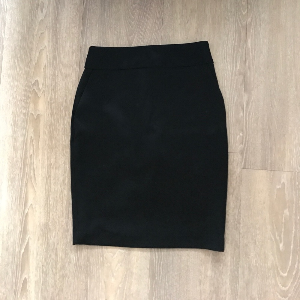 Express - black pencil skirt