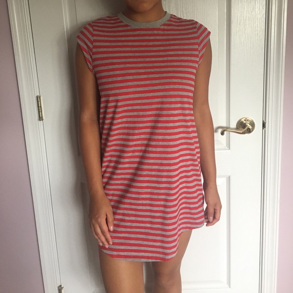 Striped tshirt dress - Picture 1 of 2