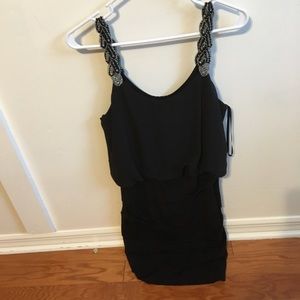 Black bodycon homecoming dress