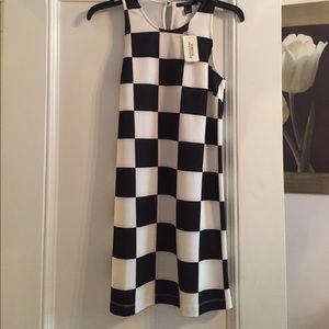 Black & White Forever 21 Dress