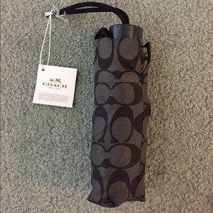 Brand new Coach Signature Mini Umbrella