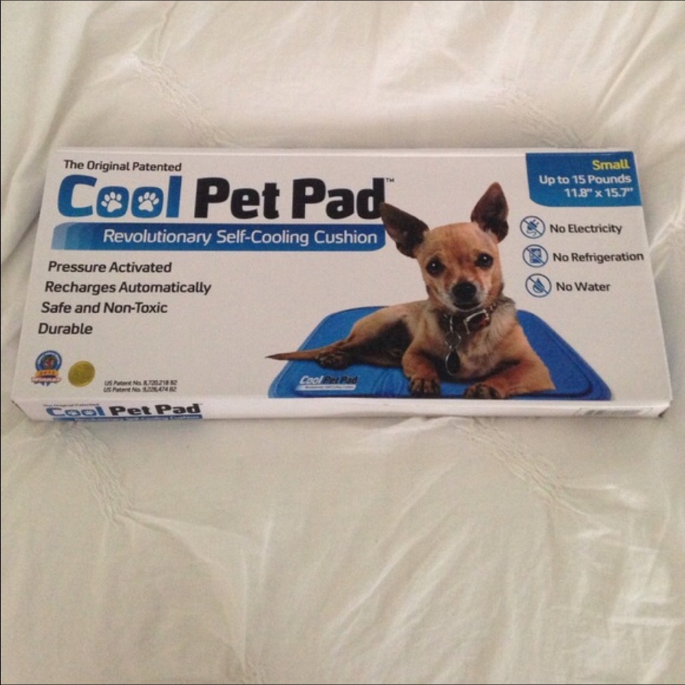 2 cooling pet pads