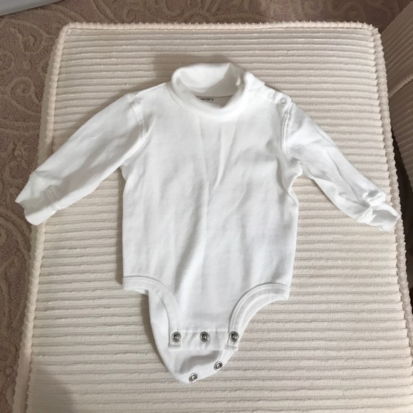 turtleneck onesie baby girl