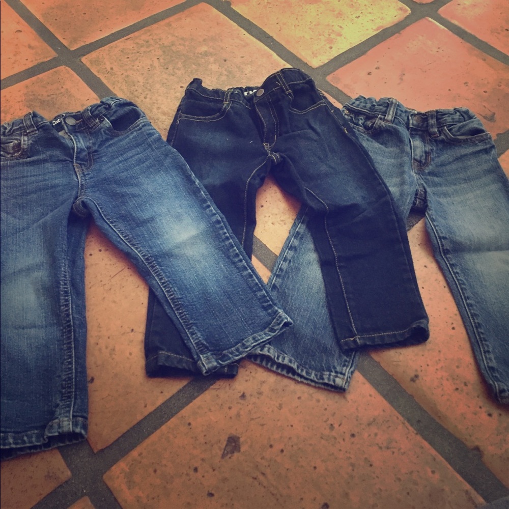 Lot of boys jeans