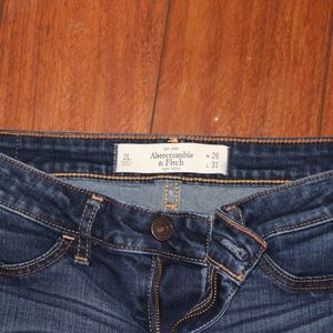 Abercrombie & Fitch Dark Wash Skinny Jeans