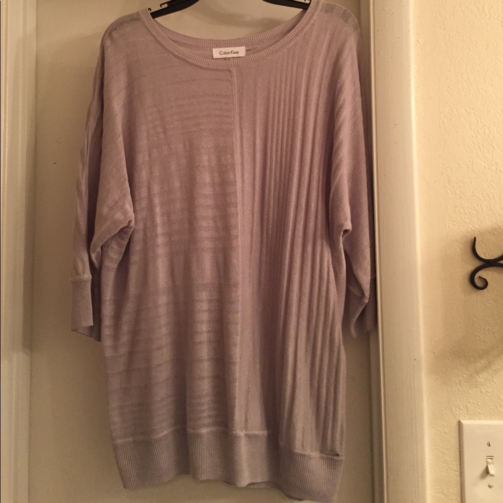 Calvin Klein tunic sweater