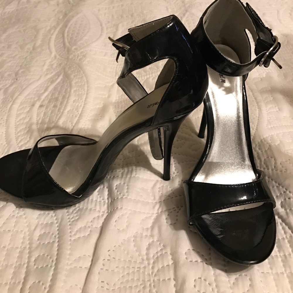 Dirty.. Little Vixen ...Black Heels ... size 10