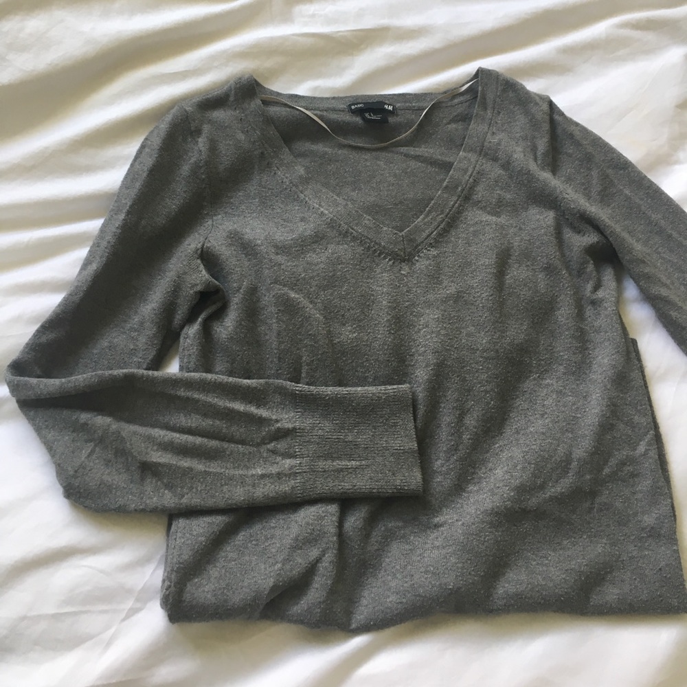 H&M BASIC V-neck Sweater